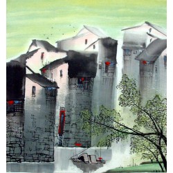 Chinese Jiangnan Painting - CNAG010815