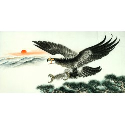 Chinese Eagle Painting - CNAG011293