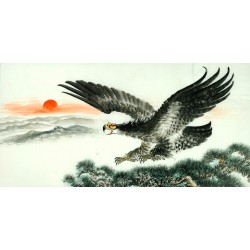 Chinese Eagle Painting - CNAG011294