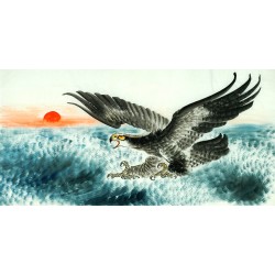 Chinese Eagle Painting - CNAG011303