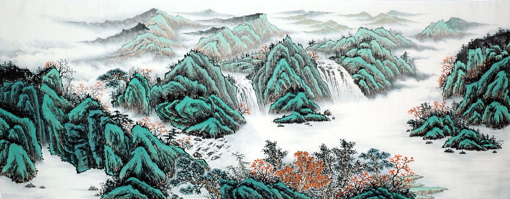 Chinese Landscape Painting - CNAG011664