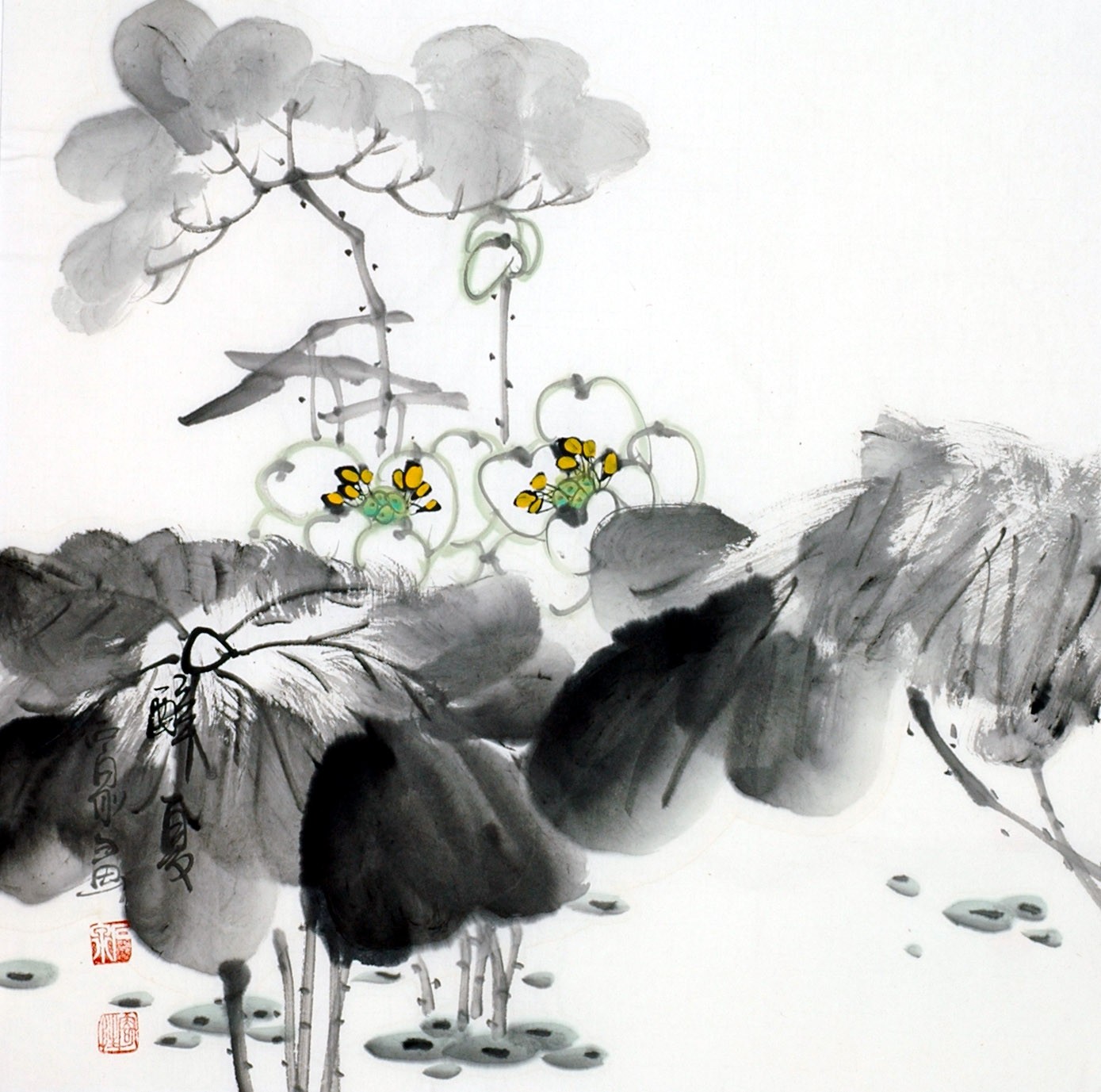 Chinese Flowers&Trees Painting - CNAG012024