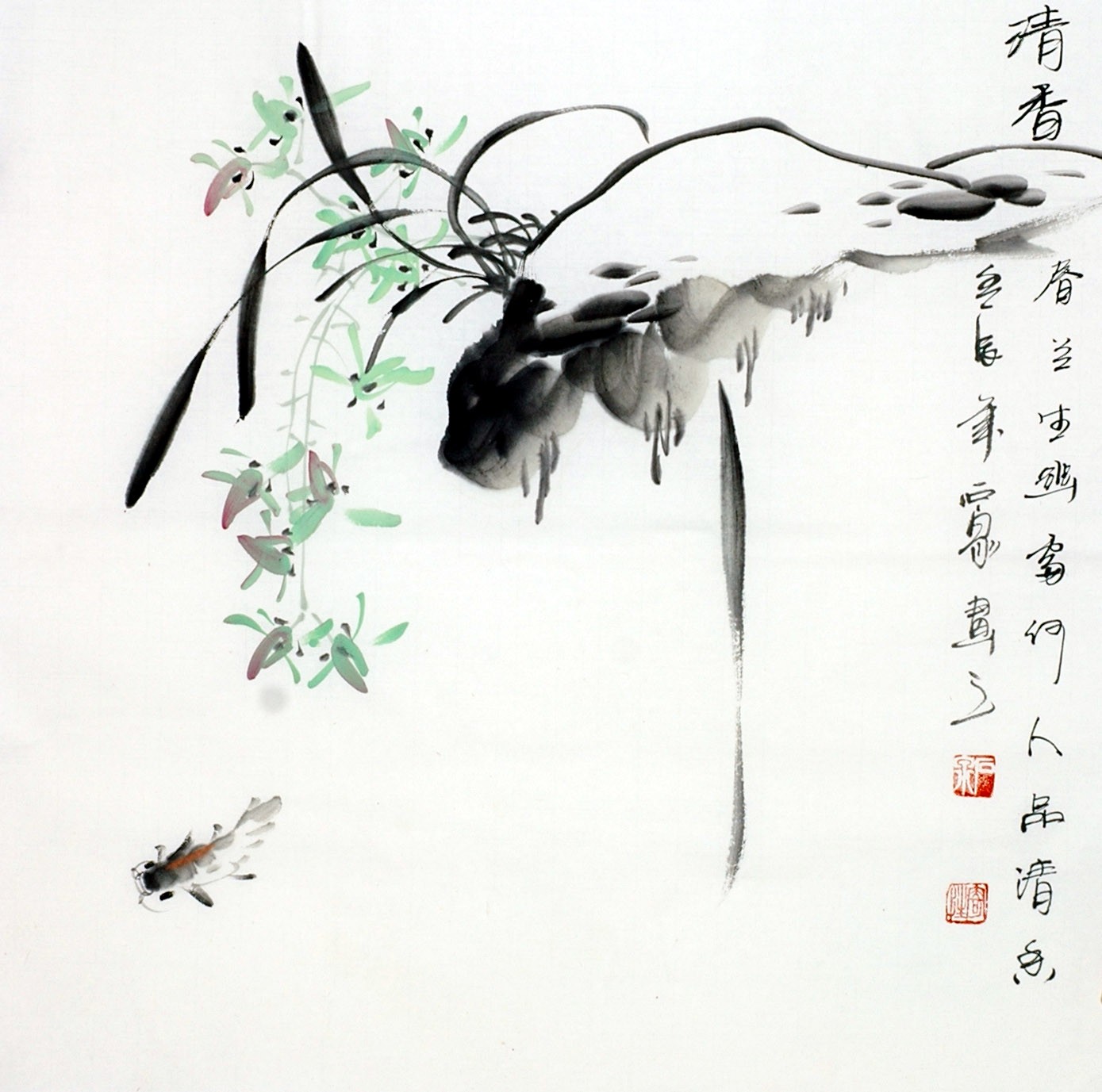 Chinese Flowers&Trees Painting - CNAG012047