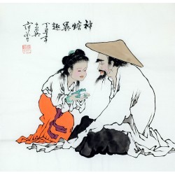 Chinese Figure Painting - CNAG012205