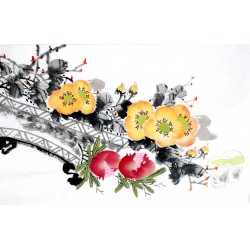 Chinese Flowers&Trees Painting - CNAG012881
