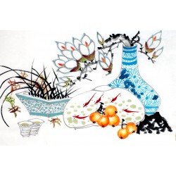Chinese Flowers&Trees Painting - CNAG012939