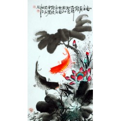 Chinese Fish Painting - CNAG013573