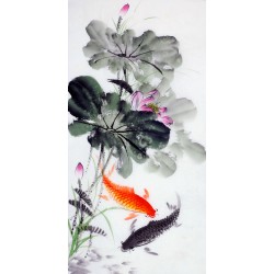 Chinese Fish Painting - CNAG013608
