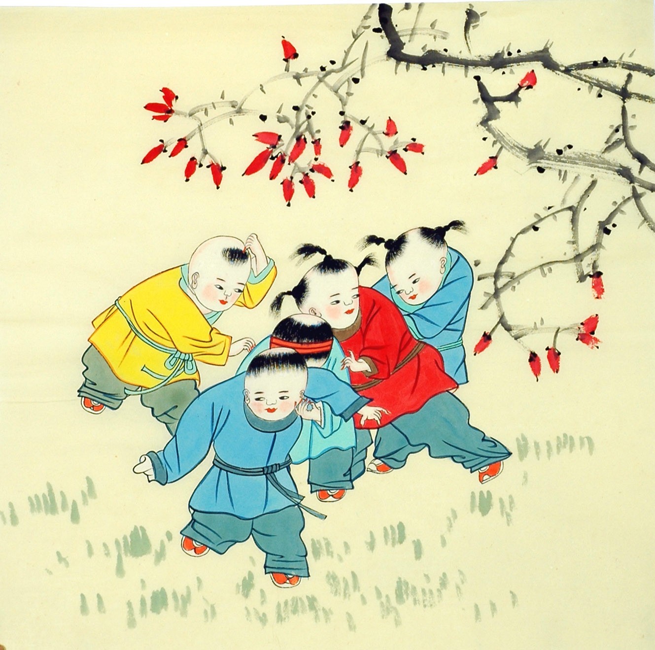 Chinese Figure Painting - CNAG014144