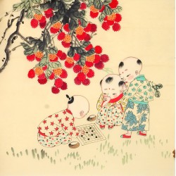 Chinese Figure Painting - CNAG014234