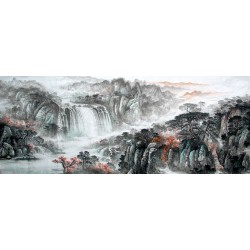 Chinese Landscape Painting - CNAG014341
