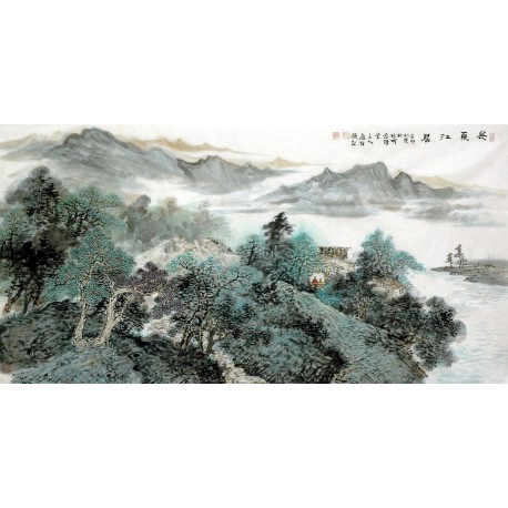 Chinese Landscape Painting - CNAG007111