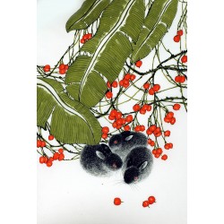 Chinese Rabbit Painting - CNAG007455