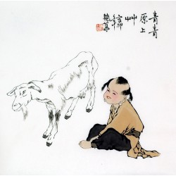 Chinese Figure Painting - CNAG007538