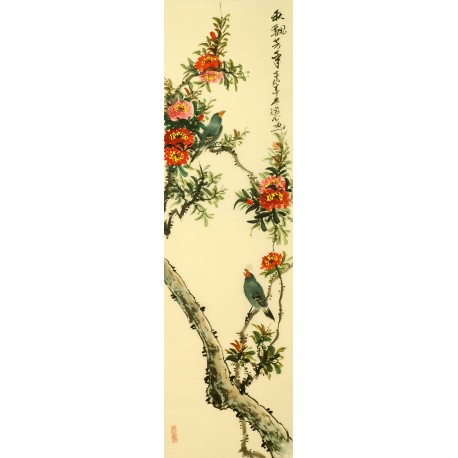 Chinese Peony Painting - CNAG008016
