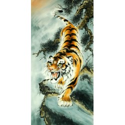 Chinese Tiger Painting - CNAG008032