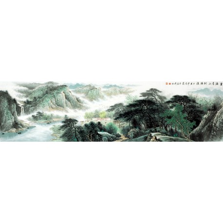 Chinese Landscape Painting - CNAG008102