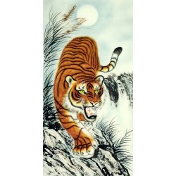 Chinese Tiger Painting - CNAG008586