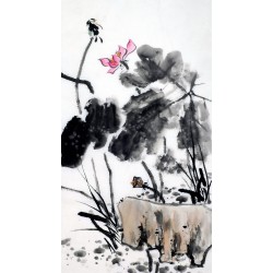 Chinese Flowers&Trees Painting - CNAG008814