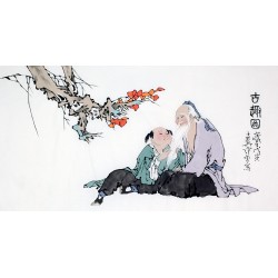 Chinese Figure Painting - CNAG009405