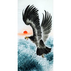 Chinese Eagle Painting - CNAG009720