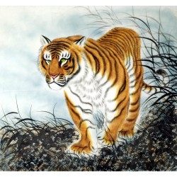 Chinese Tiger Painting - CNAG010018