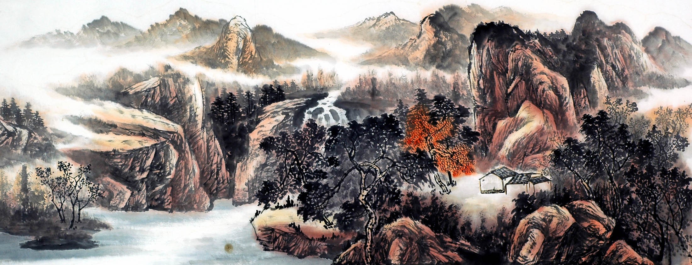 Chinese Landscape Painting - CNAG010093