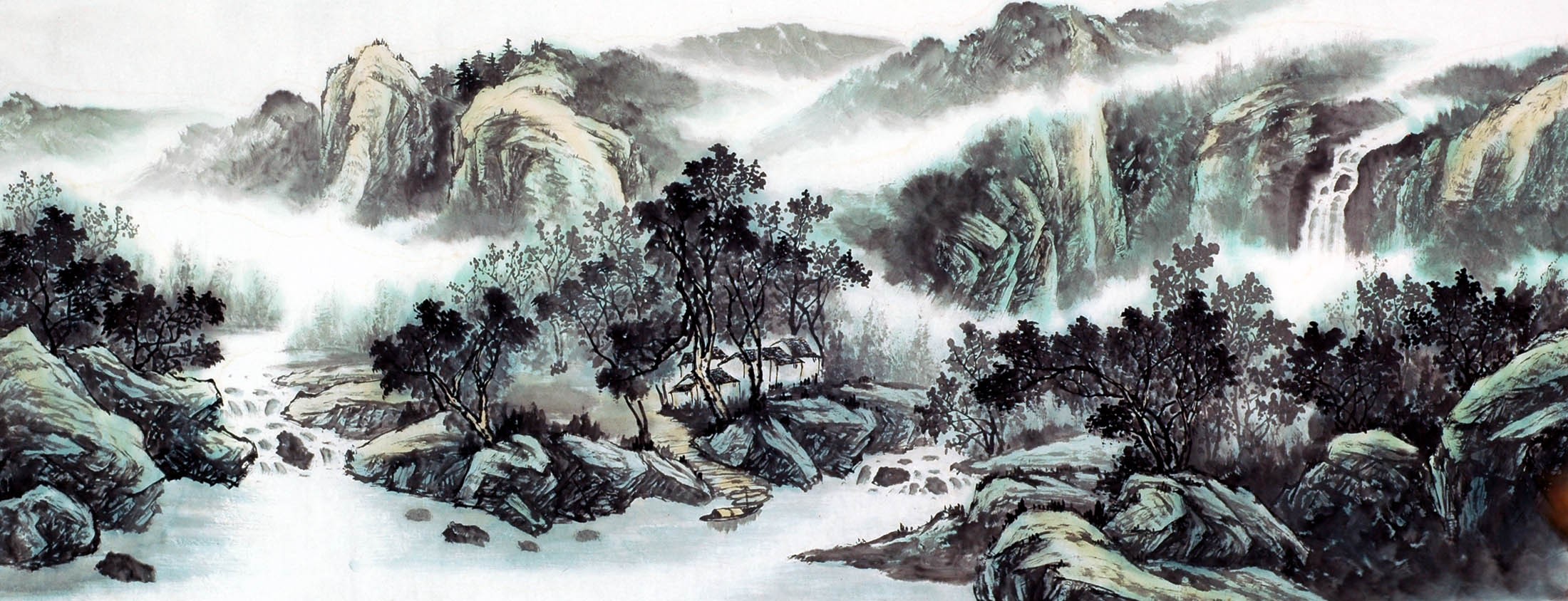 Chinese Landscape Painting - CNAG010094
