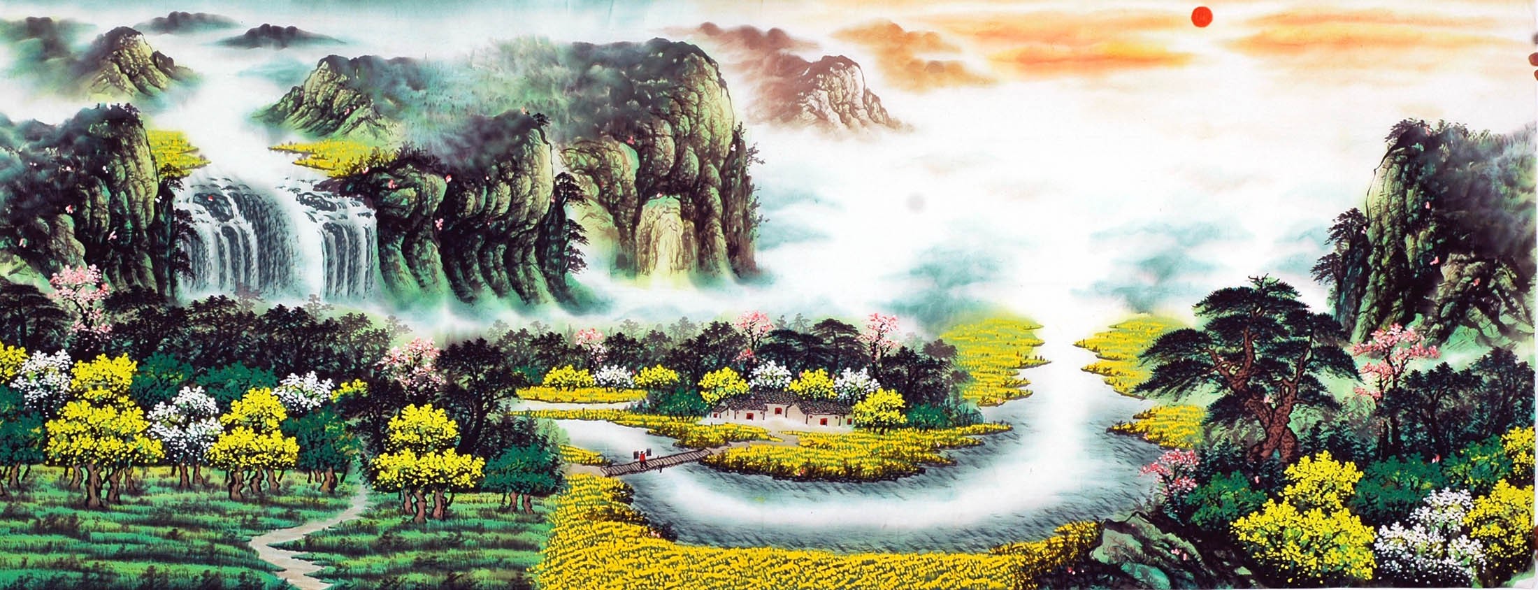 Chinese Landscape Painting - CNAG010095