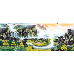Chinese Landscape Painting - CNAG010096