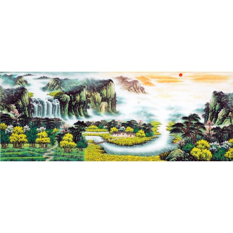 Chinese Landscape Painting - CNAG010096