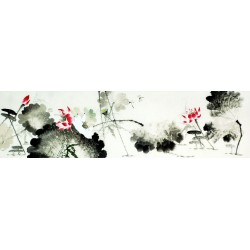 Chinese Lotus Painting - CNAG010100