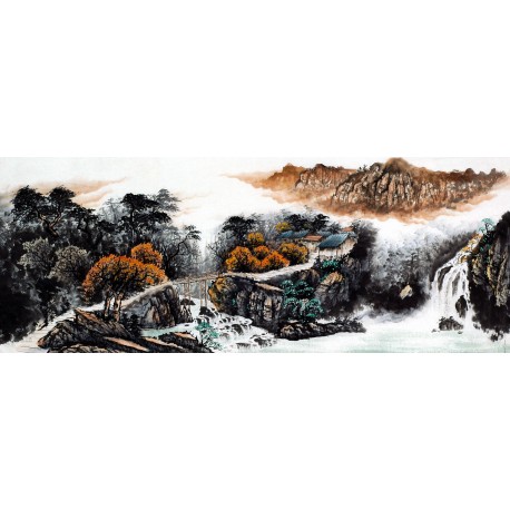 Chinese Landscape Painting - CNAG010106