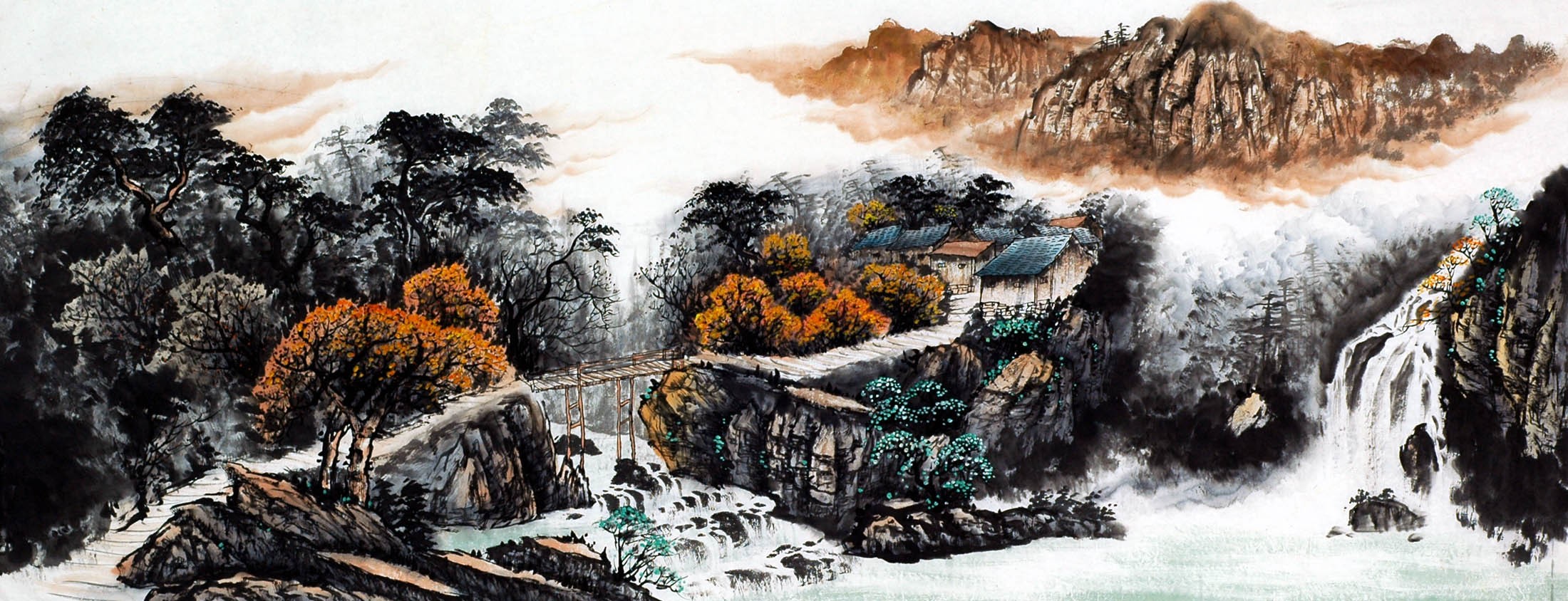 Chinese Landscape Painting - CNAG010106