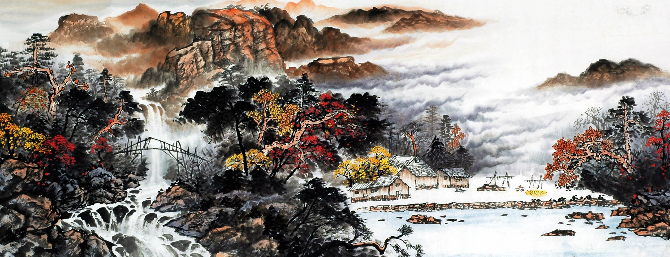 Chinese Landscape Painting - CNAG010107
