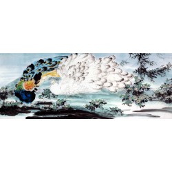 Chinese Peacock Painting - CNAG010108