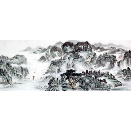 Chinese Landscape Painting - CNAG010109