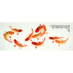 Chinese Fish Painting - CNAG010110