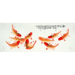 Chinese Fish Painting - CNAG010112