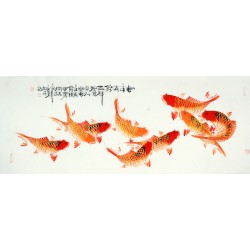 Chinese Fish Painting - CNAG010113