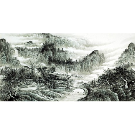 Chinese Landscape Painting - CNAG010120