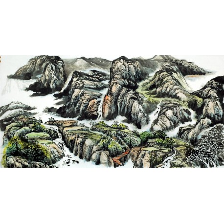 Chinese Landscape Painting - CNAG010122