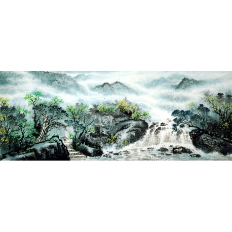 Chinese Landscape Painting - CNAG010123