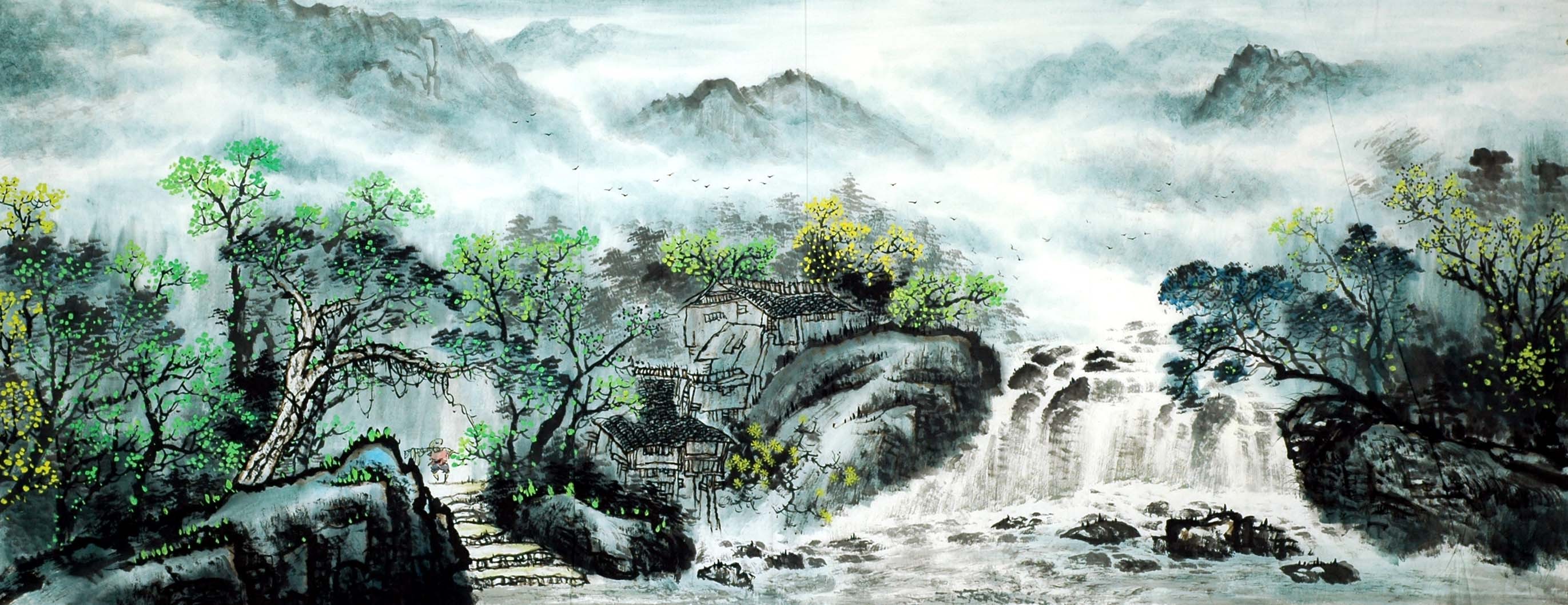 Chinese Landscape Painting - CNAG010123