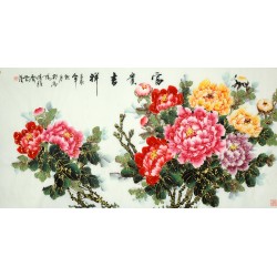 Chinese Peony Painting - CNAG010136