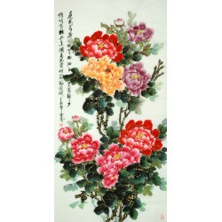 Chinese Peony Painting - CNAG010140