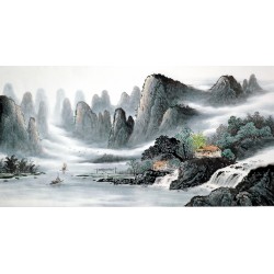 Chinese Landscape Painting - CNAG010142