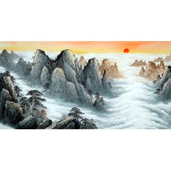 Chinese Landscape Painting - CNAG010144