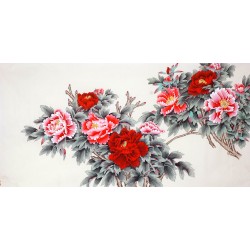 Chinese Peony Painting - CNAG010159