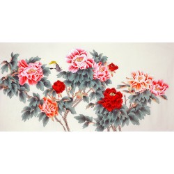 Chinese Peony Painting - CNAG010160